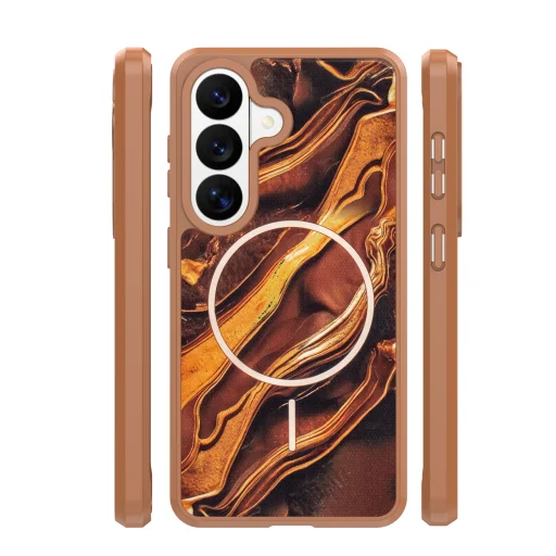 Puzdro Samsung Galaxy S26 hnedé TFO Golden Autumn MagSafe - 3