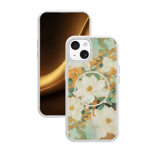 Apple iPhone 13 sivé puzdro TFO Golden Autumn MagSafe - 1