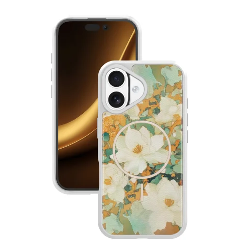 iPhone 16 sivý TFO Golden Autumn MagSafe zadný kryt - 1