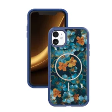 iPhone 11 tmavomodré puzdro TFO Golden Autumn MagSafe