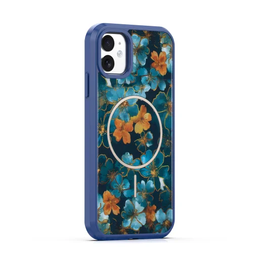 iPhone 11 tmavomodré puzdro TFO Golden Autumn MagSafe - 2