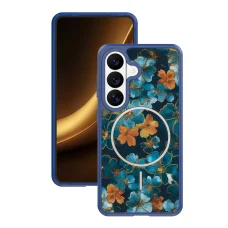Samsung Galaxy S25 tmavomodrý kryt TFO Golden Autumn MagSafe