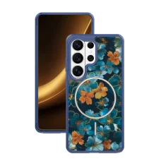 Samsung Galaxy S25 Ultra tmavomodrý TFO Golden Autumn MagSafe zadný kryt