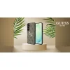 Guess Leather 4G zadný kryt s kovovým logom pre Samsung Galaxy S26 FE, hnedý thumbnail