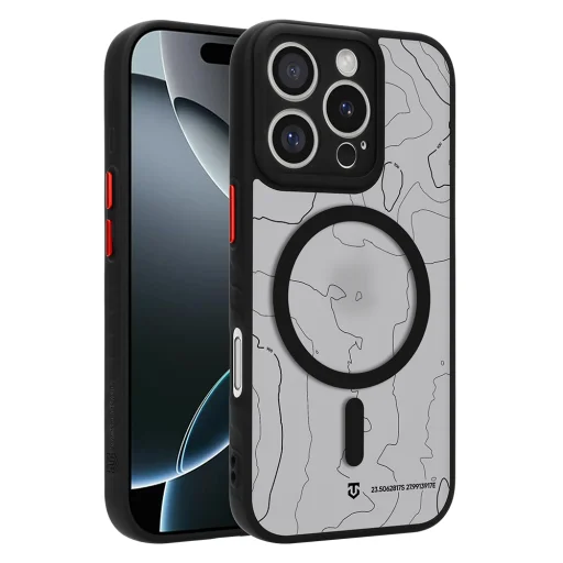 Ochranný kryt Tactical MagForce Warthog pre Apple iPhone 16 Pro, asfaltovosivý - 4