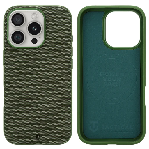 Apple iPhone 16 Pro lesná zelená Tactical MagForce WEARe puzdro - 5