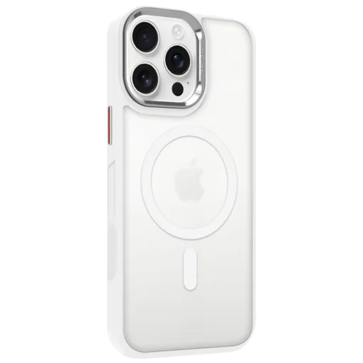 Apple iPhone 16 Pro Max snehovobiely Tactical MagForce Hyperstealth 3.0 ochranný kryt - 1