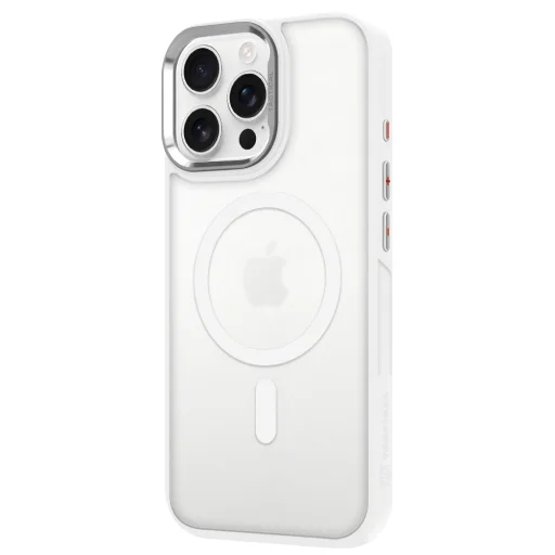 Apple iPhone 16 Pro Max snehovobiely Tactical MagForce Hyperstealth 3.0 ochranný kryt - 2