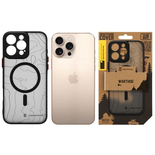 Tactical MagForce Warthog puzdro pre Apple iPhone 16 Pro Max, asfaltovo sivé - 6