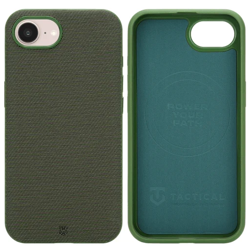 Apple iPhone 16e / 17e lesná zelená Tactical MagForce WEARe MagSafe zadný kryt - 5