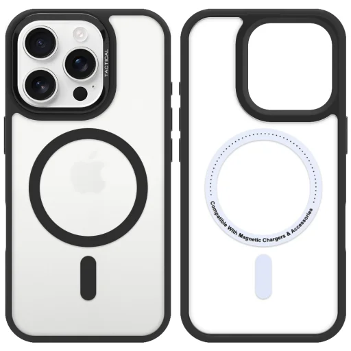 Apple iPhone 16 Pro asfaltovo sivý Tactical MagForce Hyperstealth 3.0 ochranný kryt - 5