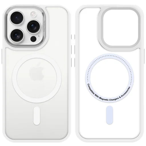 Tactical MagForce Hyperstealth 3.0 ochranný kryt pre Apple iPhone 16 Pro, snehobiela - 5