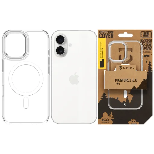 Tactical MagForce 2.0 puzdro pre Apple iPhone 16, strieborné - 6