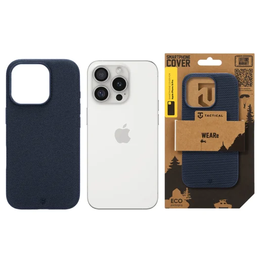 Tactical MagForce WEARe MagSafe zadný kryt pre Apple iPhone 16 Pro, modrý - 6