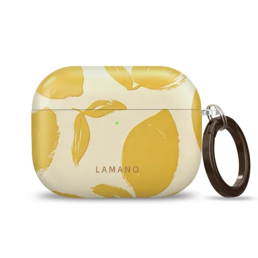 Apple AirPods Pro 3 Lemon Haze Tech-Protect Lamano puzdro na slúchadlá s karabínou - 3