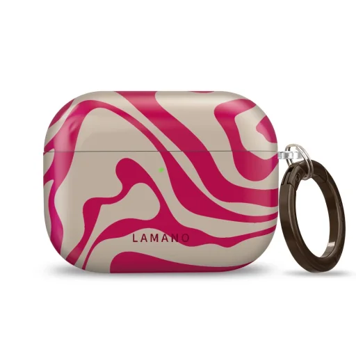 Apple AirPods Pro 3 Flamingo Bloom Tech-Protect Lamano fülhallgató tok - 3