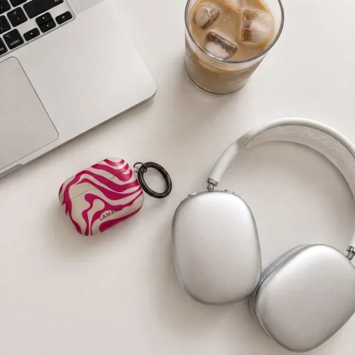 Apple AirPods Pro 3 Flamingo Bloom Tech-Protect Lamano fülhallgató tok - 8