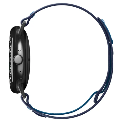 Spigen Athlex Air szövet óraszíj Google Pixel Watch 5 / Watch 4 / Watch 3 45 mm okosórához - sötétkék - 5