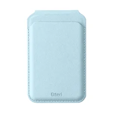 Etteri Trio Mag magnetický držiak na karty so stojanom, blankytne modrá