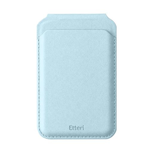 Etteri Trio Mag magnetický držiak na karty so stojanom, blankytne modrá - 1
