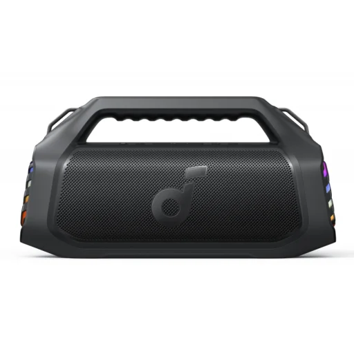 Anker SoundCore Boom 2 Plus New Version hordozható Bluetooth hangszóró, 140W, vízálló, fekete - 4
