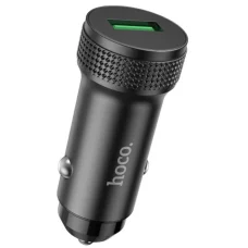 Hoco Z49A autonabíjačka, 18W, 3A, 1x USB-A, čierna
