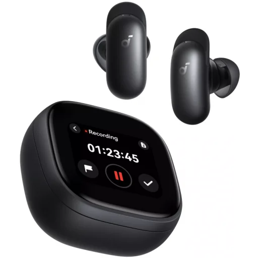 Anker SoundCore Liberty 5 Pro Max bezdrôtové Bluetooth slúchadlá s potlačením hluku ANC, čierne - 1