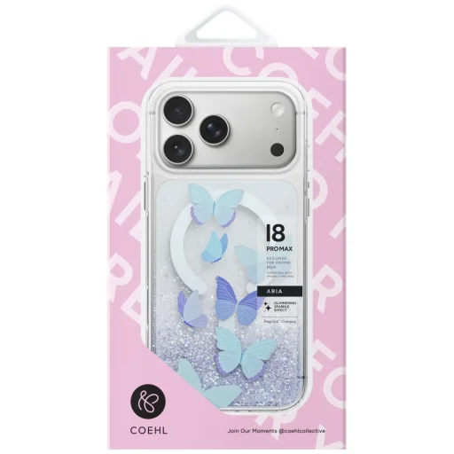 Apple iPhone 18 Pro Max / 17 Pro Max modrý magnetický zadný kryt UNIQ Coehl Aria - 4