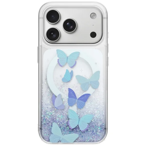 Modré magnetické nabíjacie puzdro UNIQ Coehl Aria pre iPhone 18 Pro / 17 Pro - 2