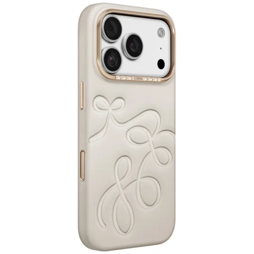 Apple iPhone 18 Pro / 17 Pro béžový UNIQ Coehl Cloude magnetický zadný kryt - 2