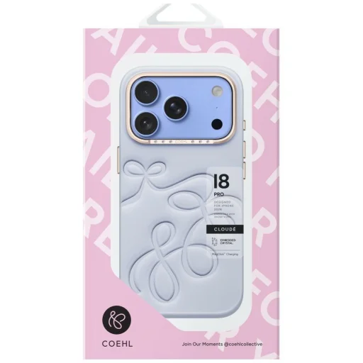 iPhone 18 Pro / 17 Pro modré magnetické ochranné puzdro UNIQ Coehl Cloude - 5