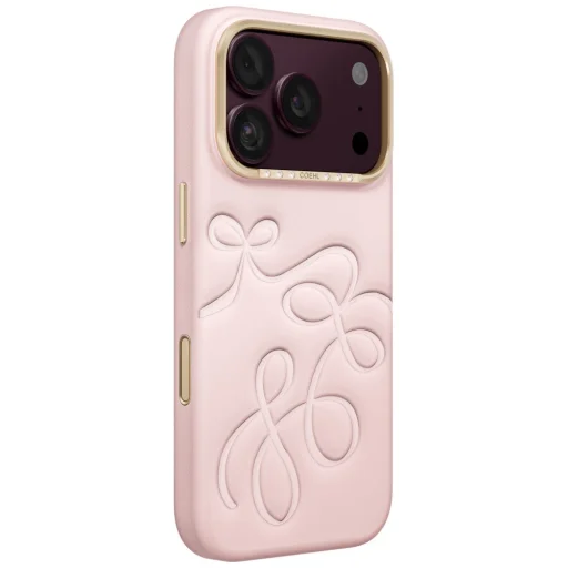 Apple iPhone 18 Pro / 17 Pro ružové UNIQ Coehl Cloude puzdro pre magnetické nabíjanie - 2