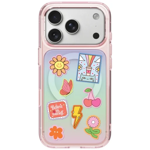 iPhone 18 Pro Max / 17 Pro Max ružový UNIQ Coehl Estelle magnetický zadný kryt - 2