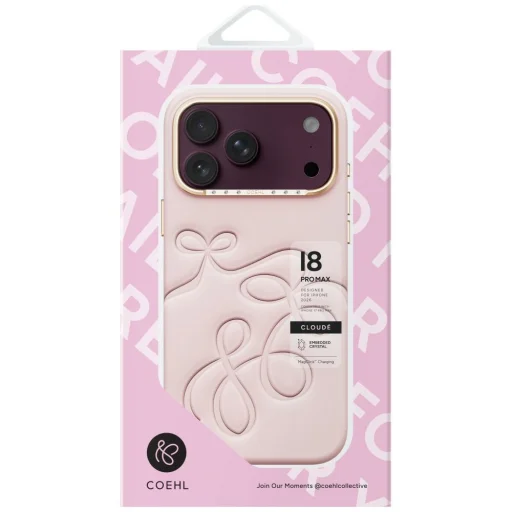 iPhone 18 Pro Max / 17 Pro Max ružový magnetický ochranný kryt UNIQ Coehl Cloude - 5