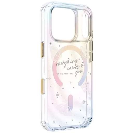 iPhone 18 Pro / 17 Pro UNIQ Coehl Ellie puzdro s magnetickým nabíjaním Prism Bloom - 3