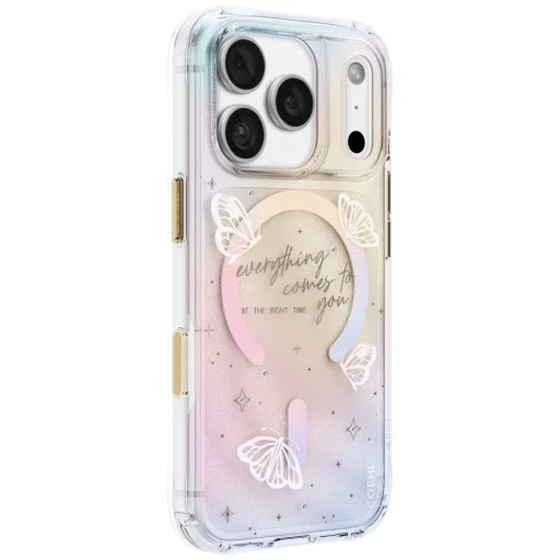 iPhone 18 Pro / 17 Pro UNIQ Coehl Ellie puzdro s magnetickým nabíjaním Prism Bloom - 2
