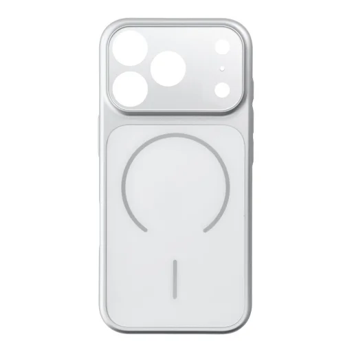iPhone 18 Pro / 17 Pro strieborné puzdro Make 18 kompatibilné s MagSafe - 1