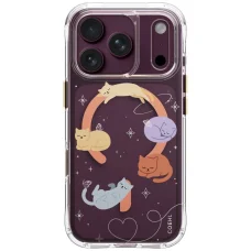 iPhone 18 Pro / 17 Pro ružové magnetické ochranné puzdro UNIQ Coehl Ellie