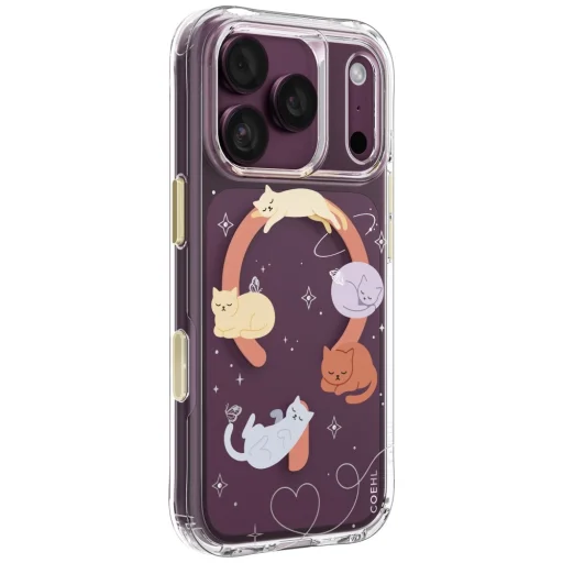 iPhone 18 Pro / 17 Pro ružové magnetické ochranné puzdro UNIQ Coehl Ellie - 2