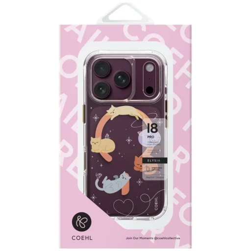 iPhone 18 Pro / 17 Pro ružové magnetické ochranné puzdro UNIQ Coehl Ellie - 5