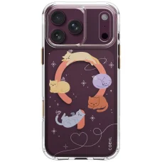 Apple iPhone 18 Pro Max / 17 Pro Max ružový UNIQ Coehl Elysie magnetický zadný kryt (Whiskered Dreams)