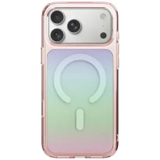 iPhone 18 Pro / 17 Pro ružový magnetický zadný kryt UNIQ Coehl Estelle