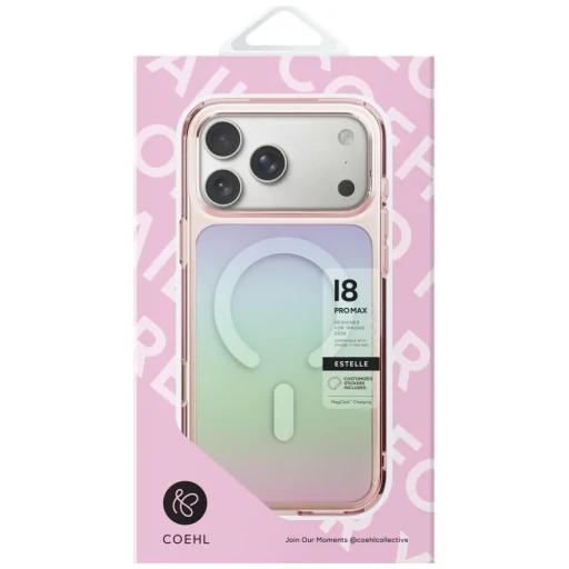 iPhone 18 Pro / 17 Pro ružový magnetický zadný kryt UNIQ Coehl Estelle - 7