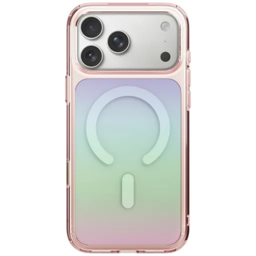 iPhone 18 Pro / 17 Pro ružový magnetický zadný kryt UNIQ Coehl Estelle - 1