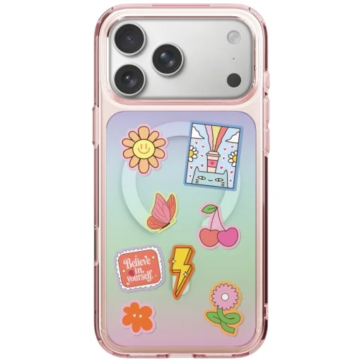 iPhone 18 Pro / 17 Pro ružový magnetický zadný kryt UNIQ Coehl Estelle - 2