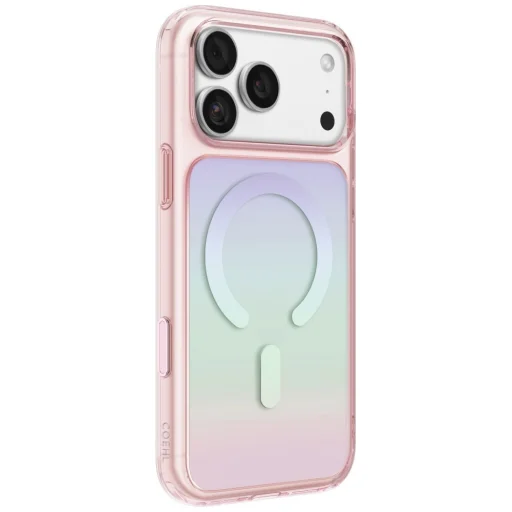 iPhone 18 Pro / 17 Pro ružový magnetický zadný kryt UNIQ Coehl Estelle - 3