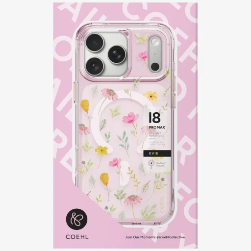 iPhone 18 Pro Max / 17 Pro Max ružový UNIQ Coehl Evie magnetický zadný kryt - 5