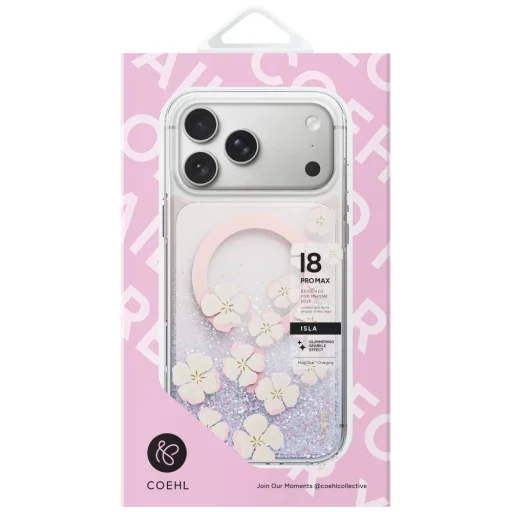 iPhone 18 Pro Max / 17 Pro Max ružový UNIQ Coehl Isla zadný kryt s magnetickým nabíjaním - 4