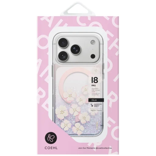Apple iPhone 18 Pro / 17 Pro ružový UNIQ Coehl Isla zadný kryt s podporou magnetického nabíjania - 4