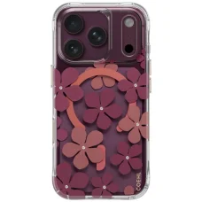 Apple iPhone 18 Pro / 17 Pro bordový UNIQ Coehl Mila magnetický zadný kryt